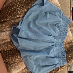 Sky Blue Women's Athletic Shorts